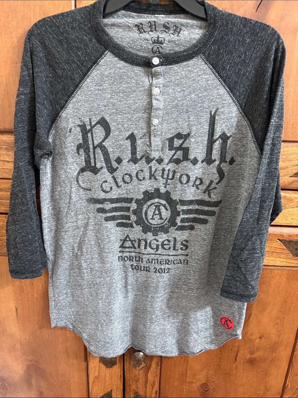 Rush concert style tee shirt 2012-13 size medium Guc